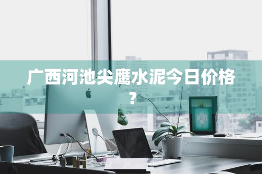 广西河池尖鹰水泥今日价格？