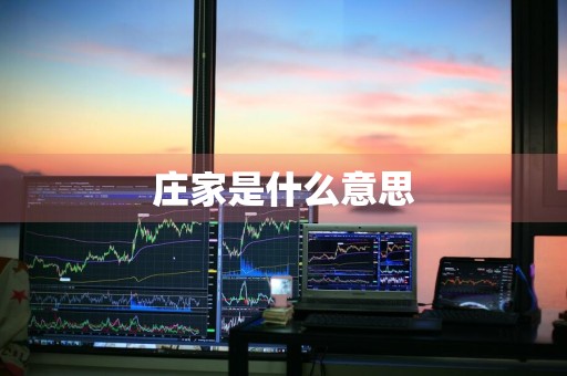 庄家是什么意思