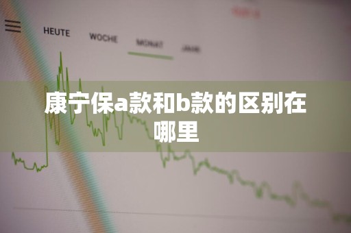 康宁保a款和b款的区别在哪里