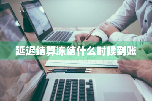 延迟结算冻结什么时候到账