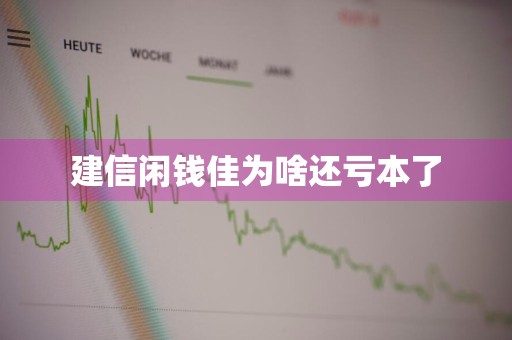 建信闲钱佳为啥还亏本了