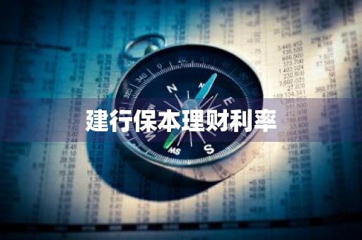 建行保本理财利率