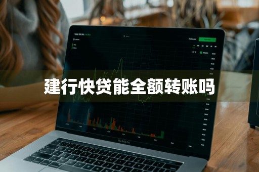 建行快贷能全额转账吗