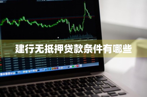 建行无抵押贷款条件有哪些