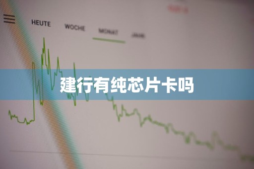 建行有纯芯片卡吗