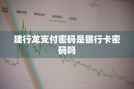 建行龙支付密码是银行卡密码吗