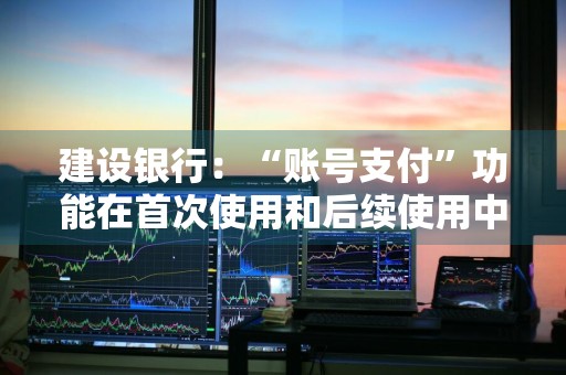 建设银行：“账号支付”功能在首次使用和后续使用中有什么不同吗 