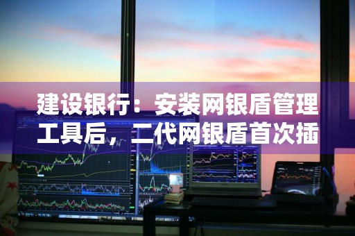 建设银行：安装网银盾管理工具后，二代网银盾首次插入电脑无法识别，无法设置网银盾密码，应该怎么操作