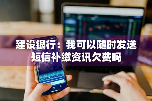 建设银行：我可以随时发送短信补缴资讯欠费吗