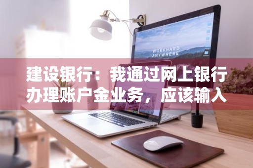 建设银行：我通过网上银行办理账户金业务，应该输入什么密码 中国建设银行获取网银