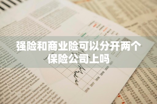 强险和商业险可以分开两个保险公司上吗