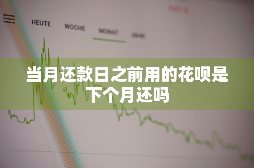 当月还款日之前用的花呗是下个月还吗