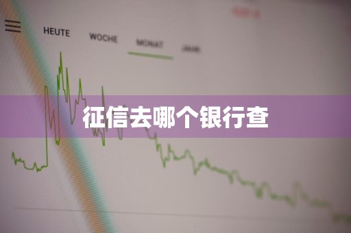 征信去哪个银行查