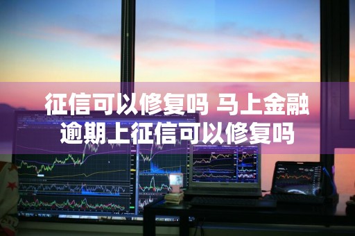 征信可以修复吗 马上金融逾期上征信可以修复吗