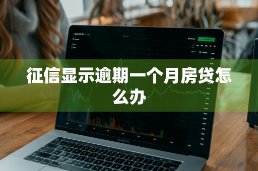 征信显示逾期一个月房贷怎么办