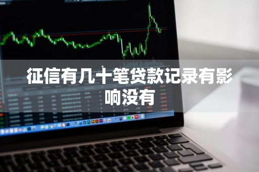征信有几十笔贷款记录有影响没有