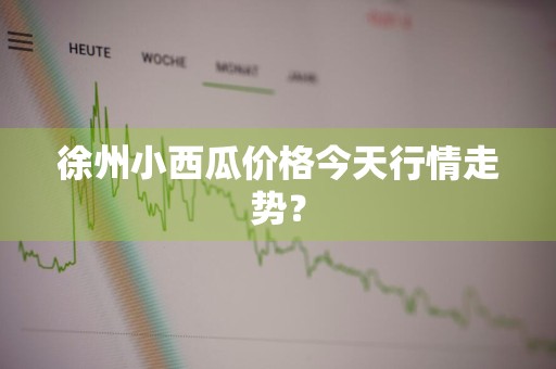 徐州小西瓜价格今天行情走势？