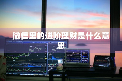 微信里的进阶理财是什么意思