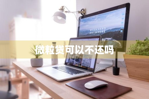 微粒贷可以不还吗