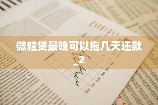 微粒贷最晚可以拖几天还款_2