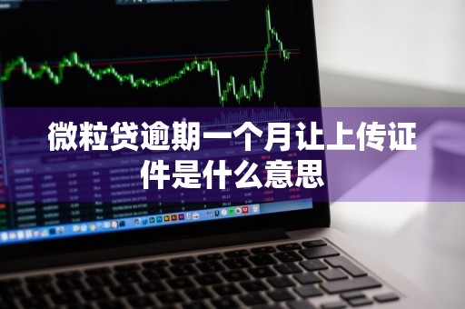 微粒贷逾期一个月让上传证件是什么意思