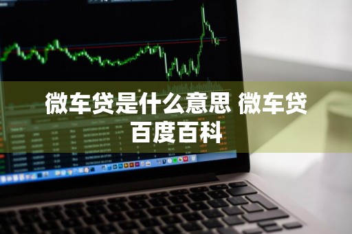 微车贷是什么意思 微车贷百度百科