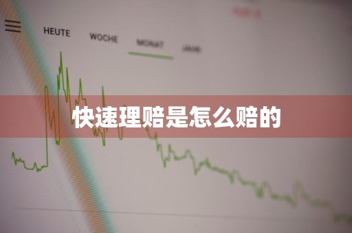 快速理赔是怎么赔的