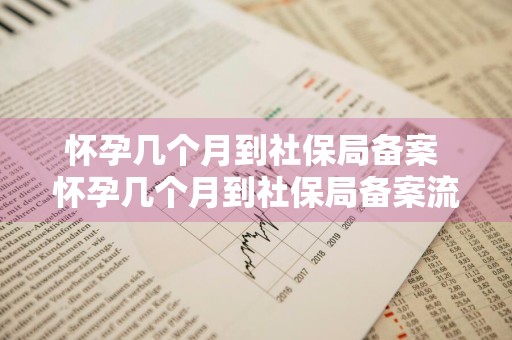 怀孕几个月到社保局备案 怀孕几个月到社保局备案流程