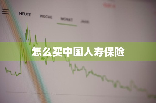 怎么买中国人寿保险