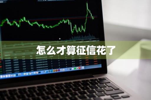怎么才算征信花了