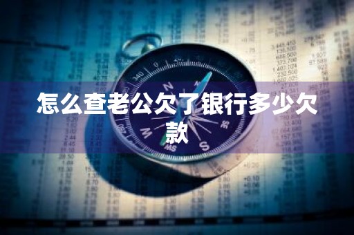 怎么查老公欠了银行多少欠款