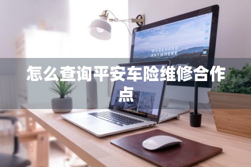 怎么查询平安车险维修合作点