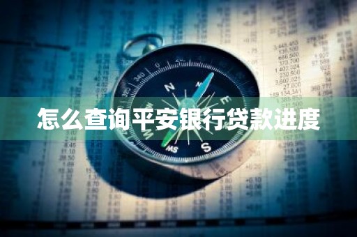 怎么查询平安银行贷款进度