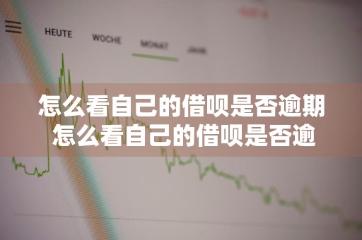 怎么看自己的借呗是否逾期 怎么看自己的借呗是否逾期了