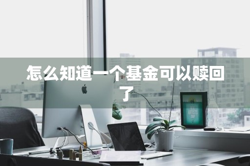怎么知道一个基金可以赎回了