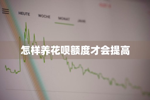 怎样养花呗额度才会提高