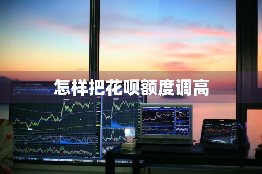 怎样把花呗额度调高