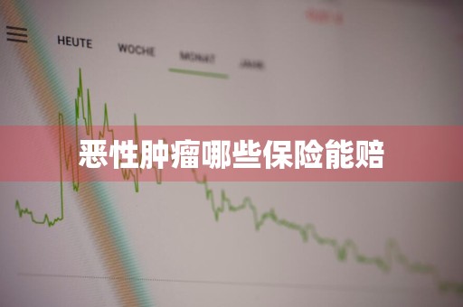 恶性肿瘤哪些保险能赔