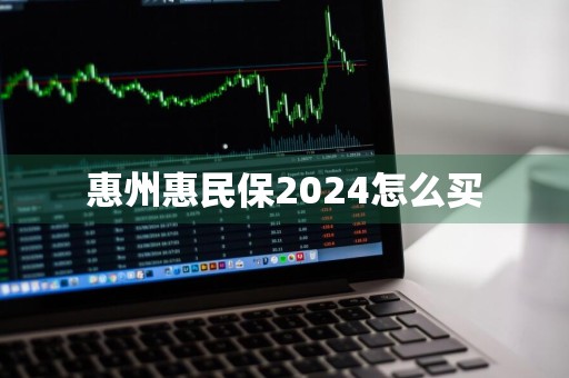 惠州惠民保2024怎么买