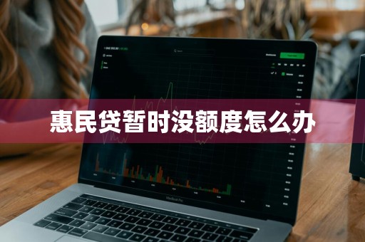 惠民贷暂时没额度怎么办