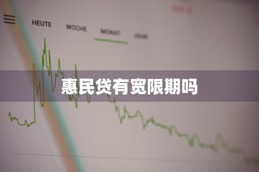 惠民贷有宽限期吗