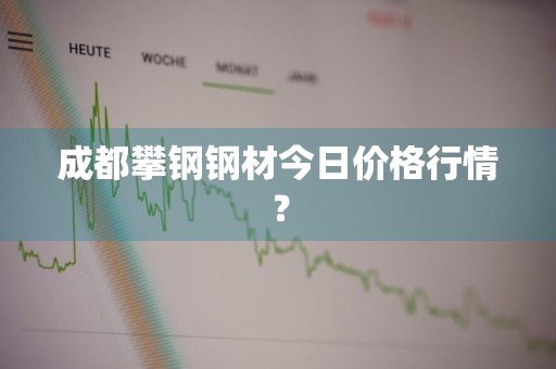成都攀钢钢材今日价格行情？