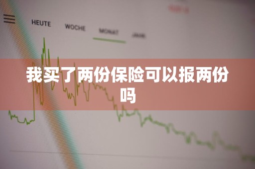 我买了两份保险可以报两份吗