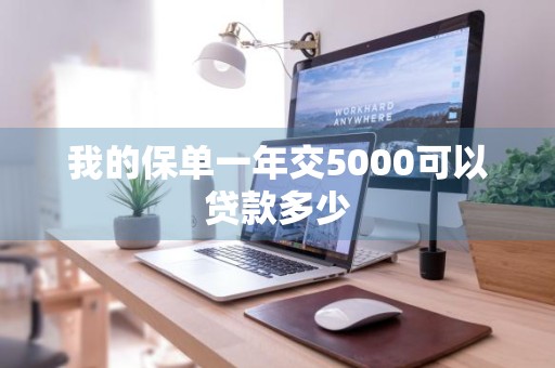 我的保单一年交5000可以贷款多少