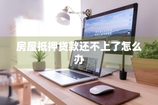 房屋抵押贷款还不上了怎么办