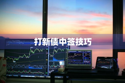 打新债中签技巧