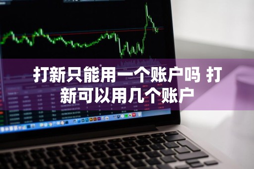打新只能用一个账户吗 打新可以用几个账户