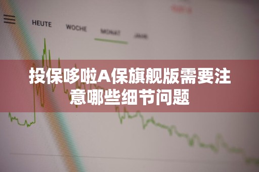 投保哆啦A保旗舰版需要注意哪些细节问题