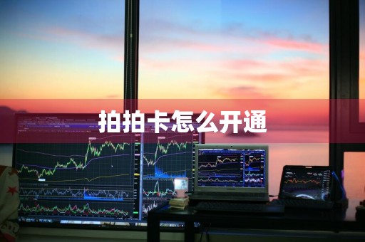 拍拍卡怎么开通