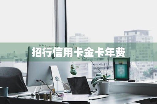 招行信用卡金卡年费